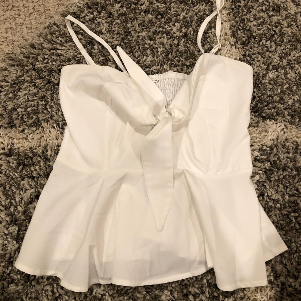 Shein Tie Top